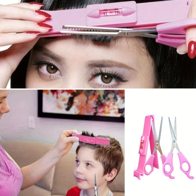 Forehead Hairdressing Scissors Set for Bangs Pruning and Clipping