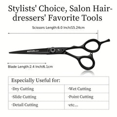 Haircut Scissors 15 24 Cm Classic Hair Cutting Scissors Thinning Shears