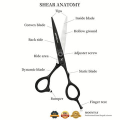 Haircut Scissors 15 24 Cm Classic Hair Cutting Scissors Thinning Shears