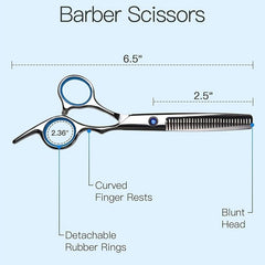 Hair Thinning Scissors Hair Cutting Shears Professional Barber Hairdressing
