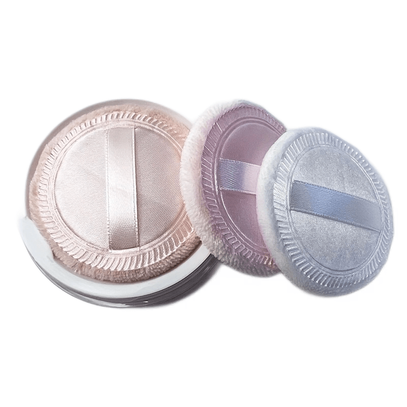 3pcs Round Shape Soft Cosmetic Puff Makeup Foundation Sponge