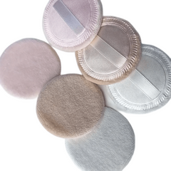 3pcs Round Shape Soft Cosmetic Puff Makeup Foundation Sponge