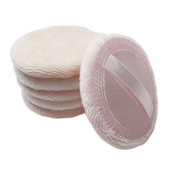 3pcs Round Shape Soft Cosmetic Puff Makeup Foundation Sponge