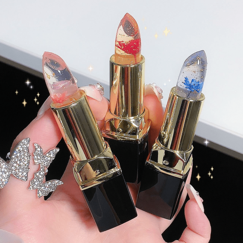 Flower Lipstick Temperature Changing Lip Balm - Hydrating Lip Care