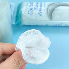 100pcs Soft Cotton Rounds Makeup Remover Pads for Skin Care