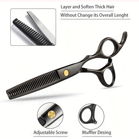 Hair Cutting Scissors Set Stainless Steel Shears Professional Thinning Scissors