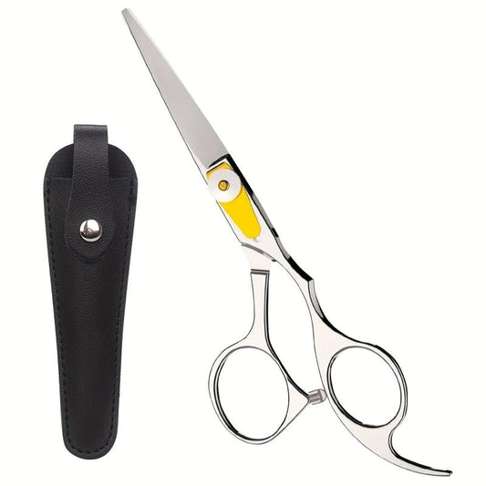 Professional Hair Cutting Scissors 16.51cm with PU Leather Case