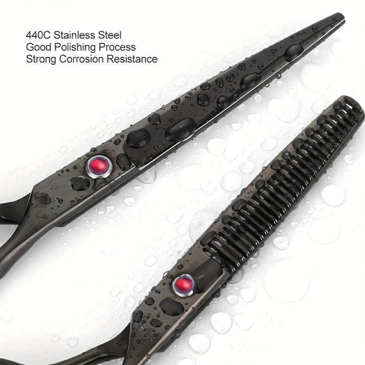 Professional Grooming Scissors Set Hair Cutting Thinning Shears