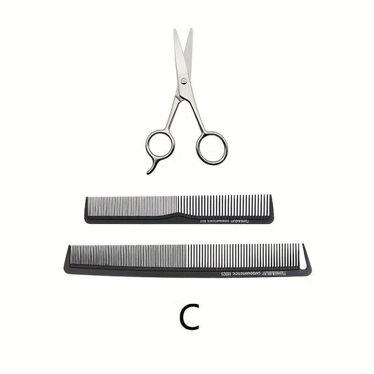 Haircut Scissors Stainless Steel Beard Scissors Nose Hair Scissors
