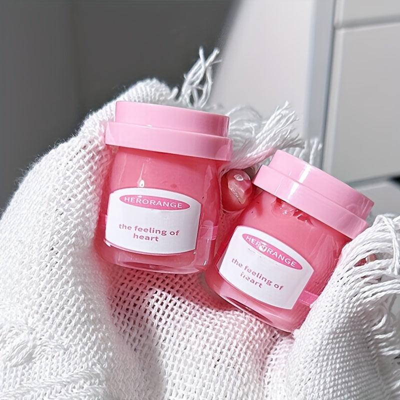 Coconut Milk Strawberry Lip Mask Pudding