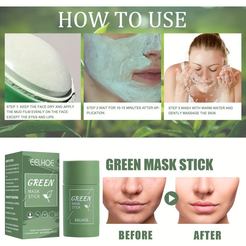 Green Tea Clay Matcha Mask Hydrating Detoxifying All Skin Types