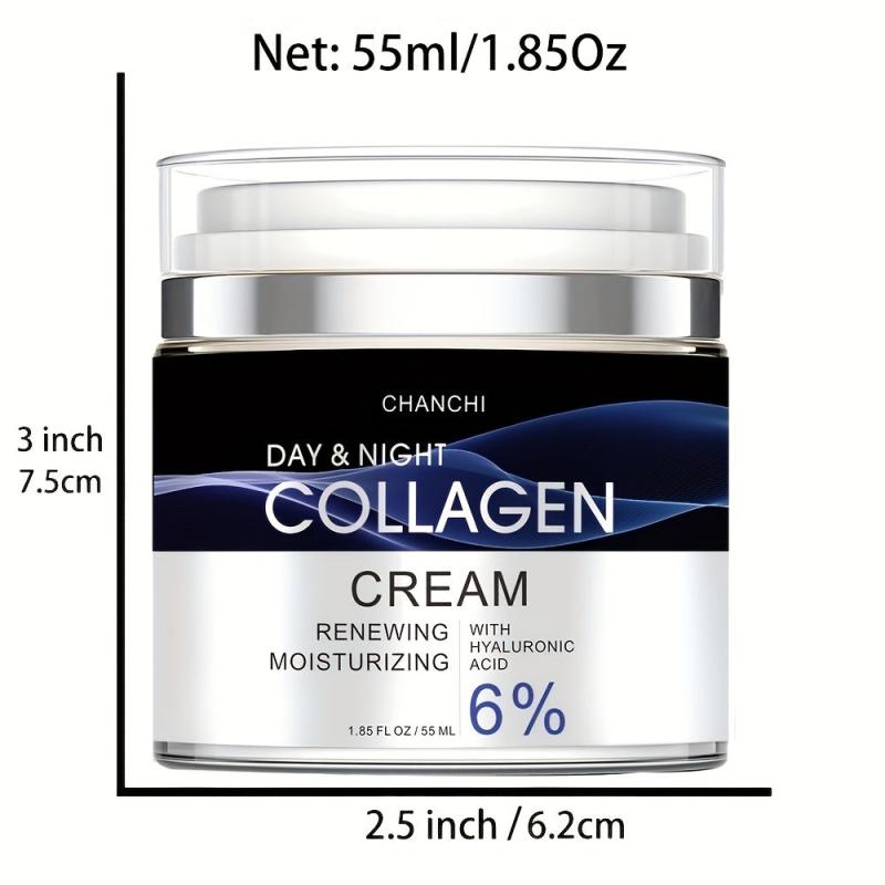 Collagen Cream with Retinol, Hyaluronic Acid - Smooth, Moisturized Skin