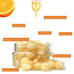 Vitamin C Serum for Dull Skin: Moisturizing Essence Capsules