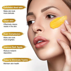 Vitamin C Turmeric Face Scrub Exfoliates Acne Dark Spots