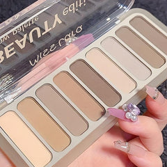 9 Eyeshadow Palette Pearly Shimmer Matte Finish