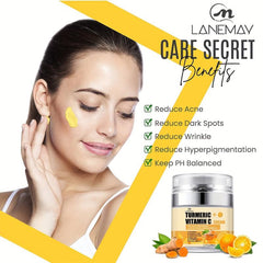 Turmeric & Vitamin C Face Cream Moisturizer