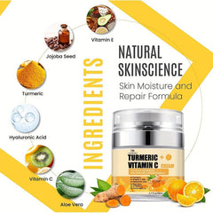 Turmeric & Vitamin C Face Cream Moisturizer