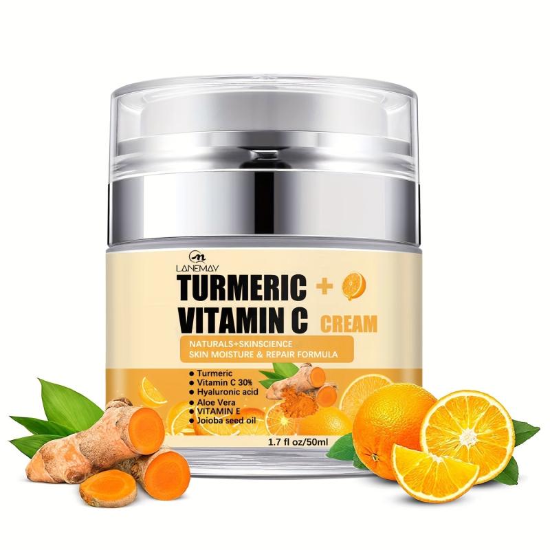 Turmeric & Vitamin C Face Cream Moisturizer