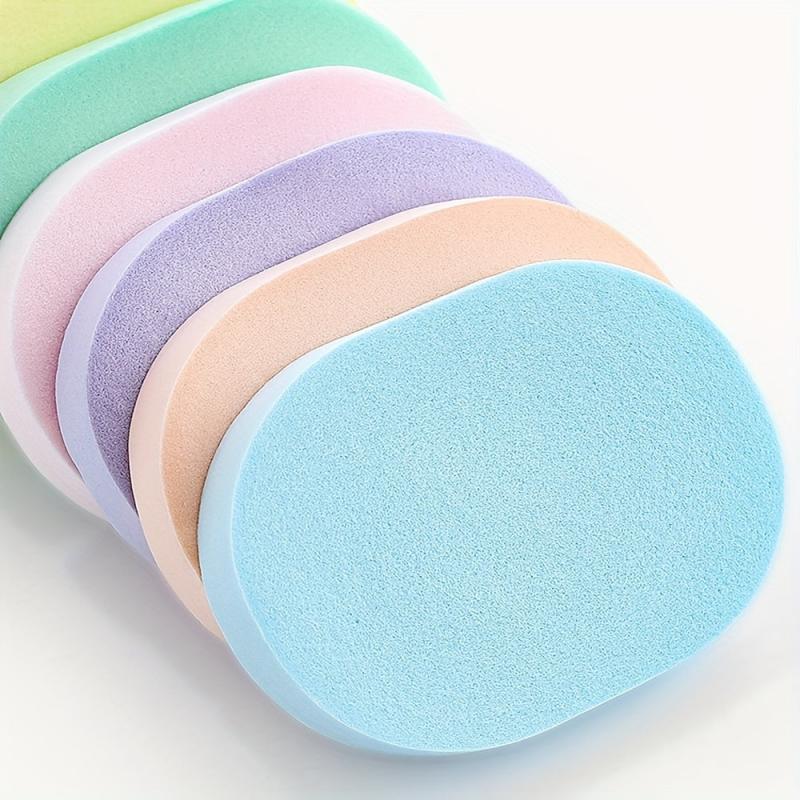 12pcs Face Cleansing Sponge Puff Wood Pulp Clean Face Thicken Remove Makeup