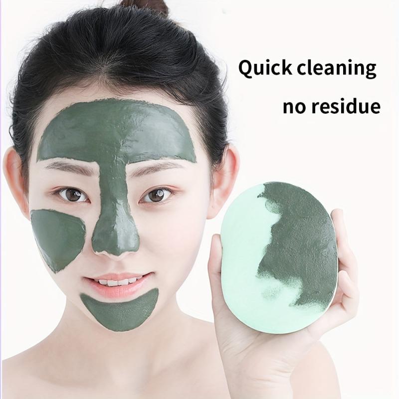 12pcs Face Cleansing Sponge Puff Wood Pulp Clean Face Thicken Remove Makeup
