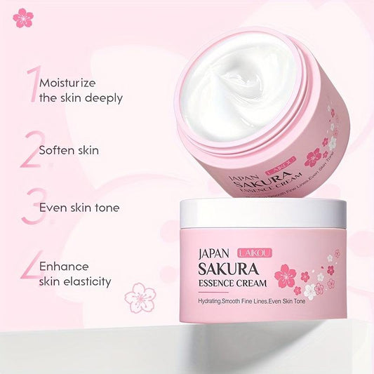Sakura Essence Cream Facial Moisturizer for All Skin Types
