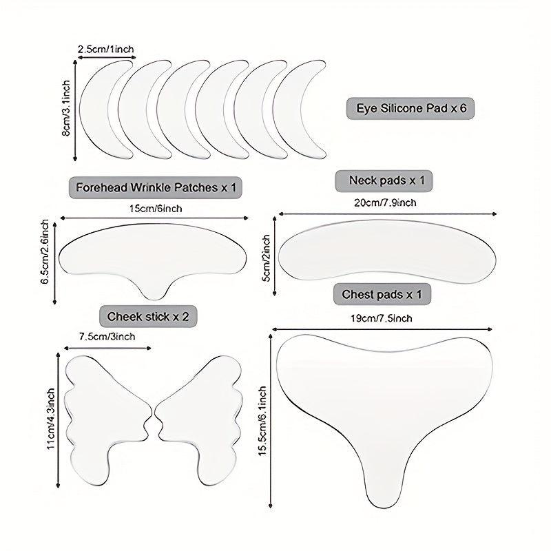 11pcs Smooth & Firm Face Wrinkle Patches