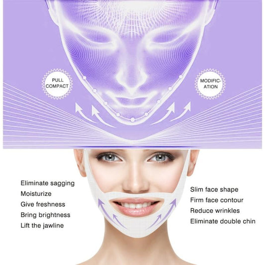 V Line Shaping Face Masks Double Chin Reducer Neck Lift Tape