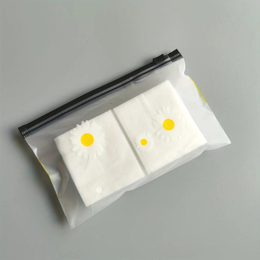 100 Pcs Makeup Remover Pads Non Woven Disposable Facial Wipes