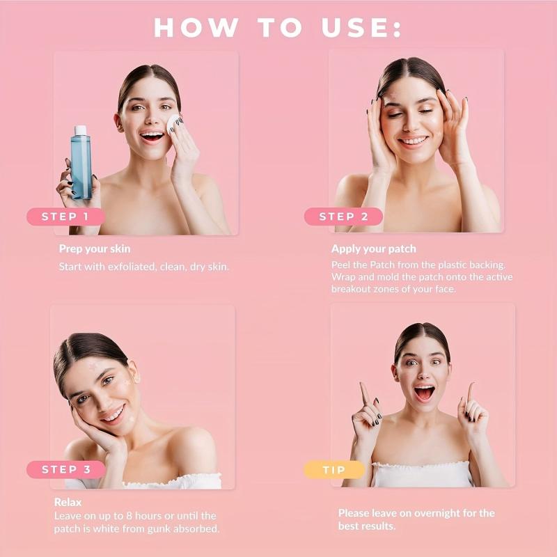 224pcs Hydrocolloid Acne Patches for Face and Skin