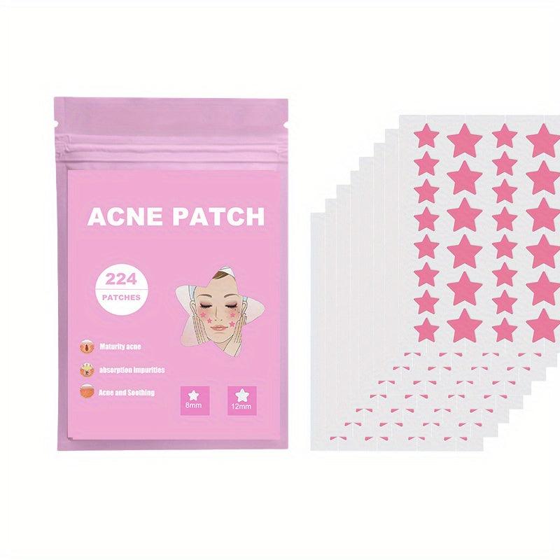 224pcs Hydrocolloid Acne Patches for Face and Skin