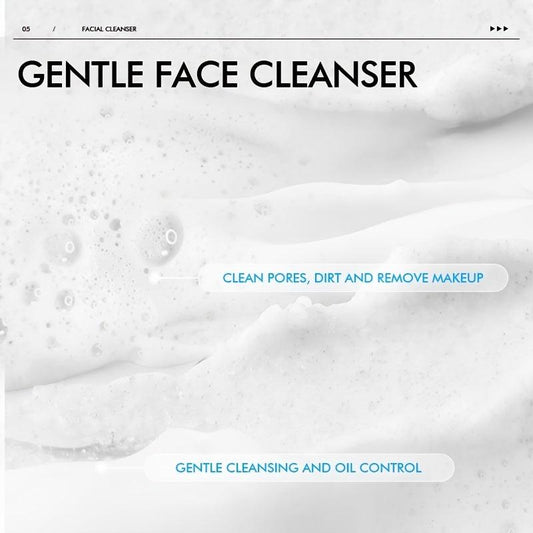 Men's Hydrating Face Wash 50g Moisturizing Cleanser