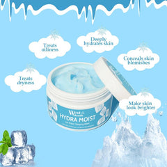 HYDRA MOIST Ice Water Sleeping Mask - Hyaluronic Acid Cream