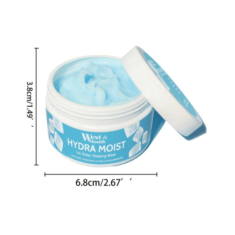 HYDRA MOIST Ice Water Sleeping Mask - Hyaluronic Acid Cream