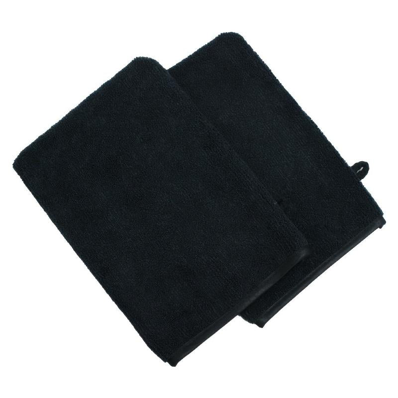 2 Pcs Makeup Remover Gloves Flannel Body Wash Mitts