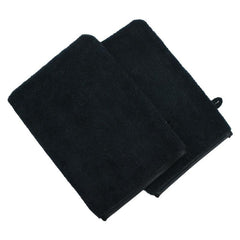 2 Pcs Makeup Remover Gloves Flannel Body Wash Mitts
