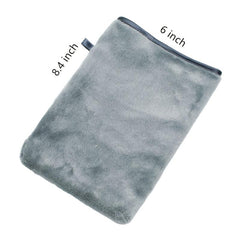2 Pcs Makeup Remover Gloves Flannel Body Wash Mitts