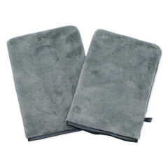 2 Pcs Makeup Remover Gloves Flannel Body Wash Mitts
