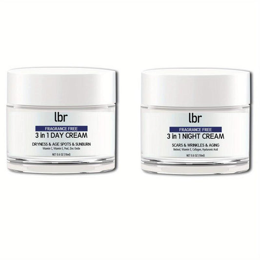 2-in-1 Day and Night Cream Bundle for Glowing Skin