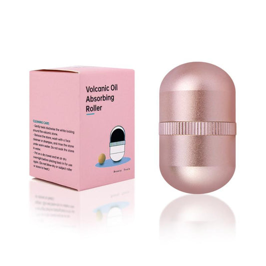 Volcanic Stone Face Roller for Home Beauty and Skin Care