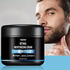 Men's Anti-Aging Retinol Cream for Wrinkle Reduction & Skin Vitality