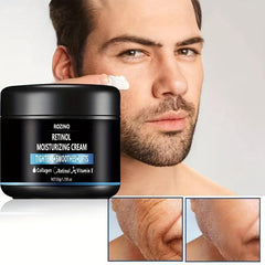 Men's Anti-Aging Retinol Cream for Wrinkle Reduction & Skin Vitality