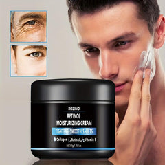 Men's Anti-Aging Retinol Cream for Wrinkle Reduction & Skin Vitality