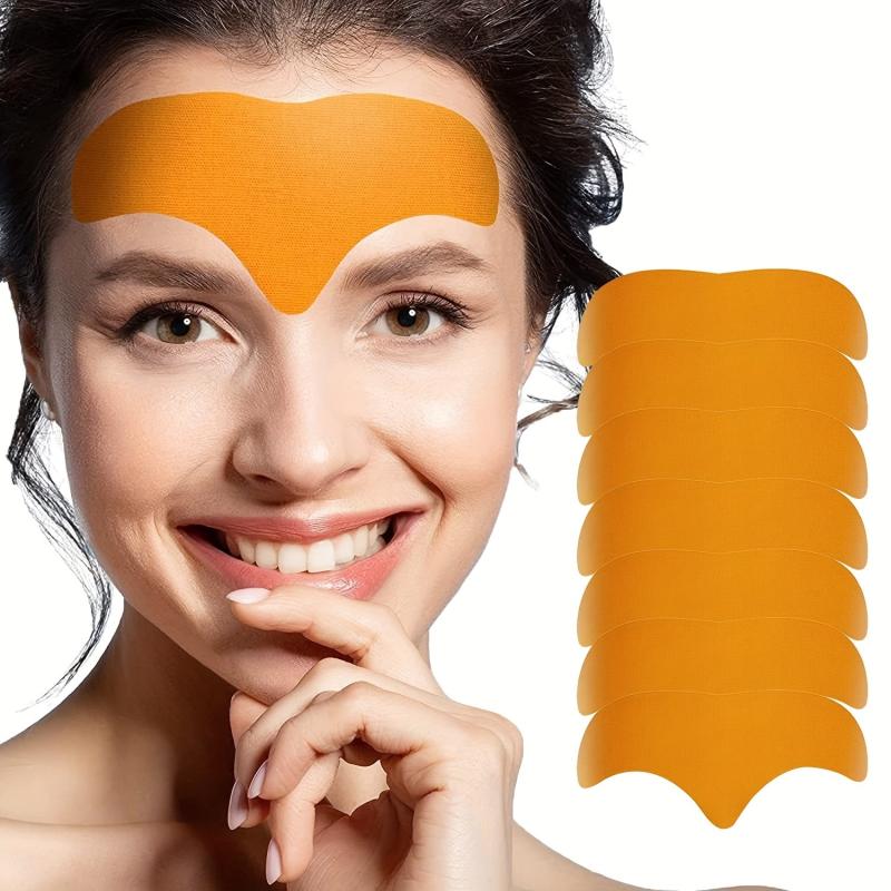 10Pcs Forehead Wrinkle Stickeres Face Tape Reusable Wrinkle Patch