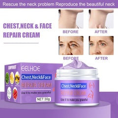 Neck Firming Cream - Tightens Sagging Skin, Repairs Wrinkles, Non-Irritating