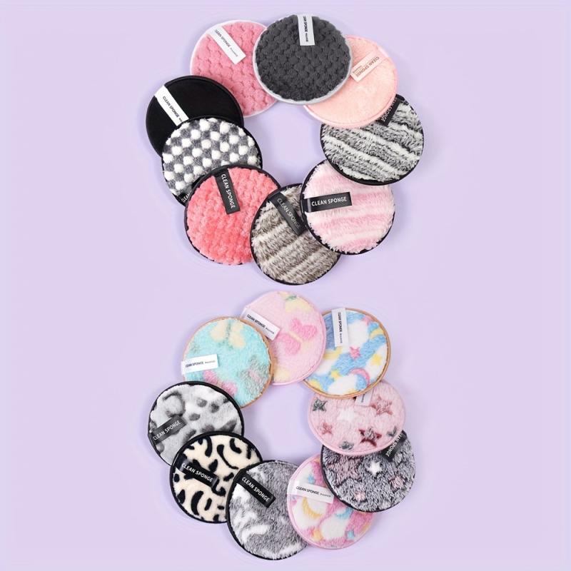 18pcs Makeup Remover Puff Beauty Care Tool Makeup Removal Powder Puff