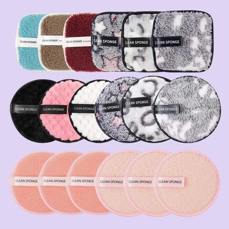18pcs Makeup Remover Puff Beauty Care Tool Makeup Removal Powder Puff