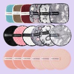 18pcs Makeup Remover Puff Beauty Care Tool Makeup Removal Powder Puff