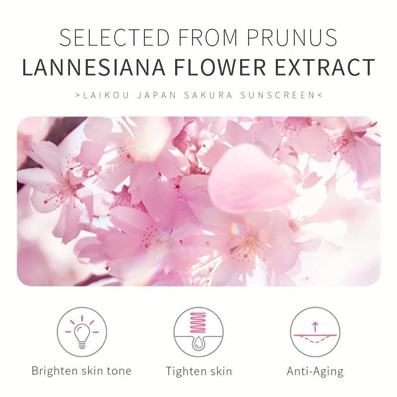 Sakura Sunscreen 50g Hydrating Moisturizer Radiant SPF50
