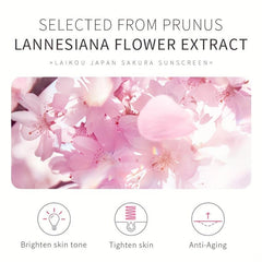 Sakura Sunscreen 50g Hydrating Moisturizer Radiant SPF50