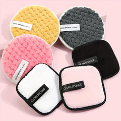 Reusable Makeup Remover Puffs Washable Cotton Pads for Healthy Skin